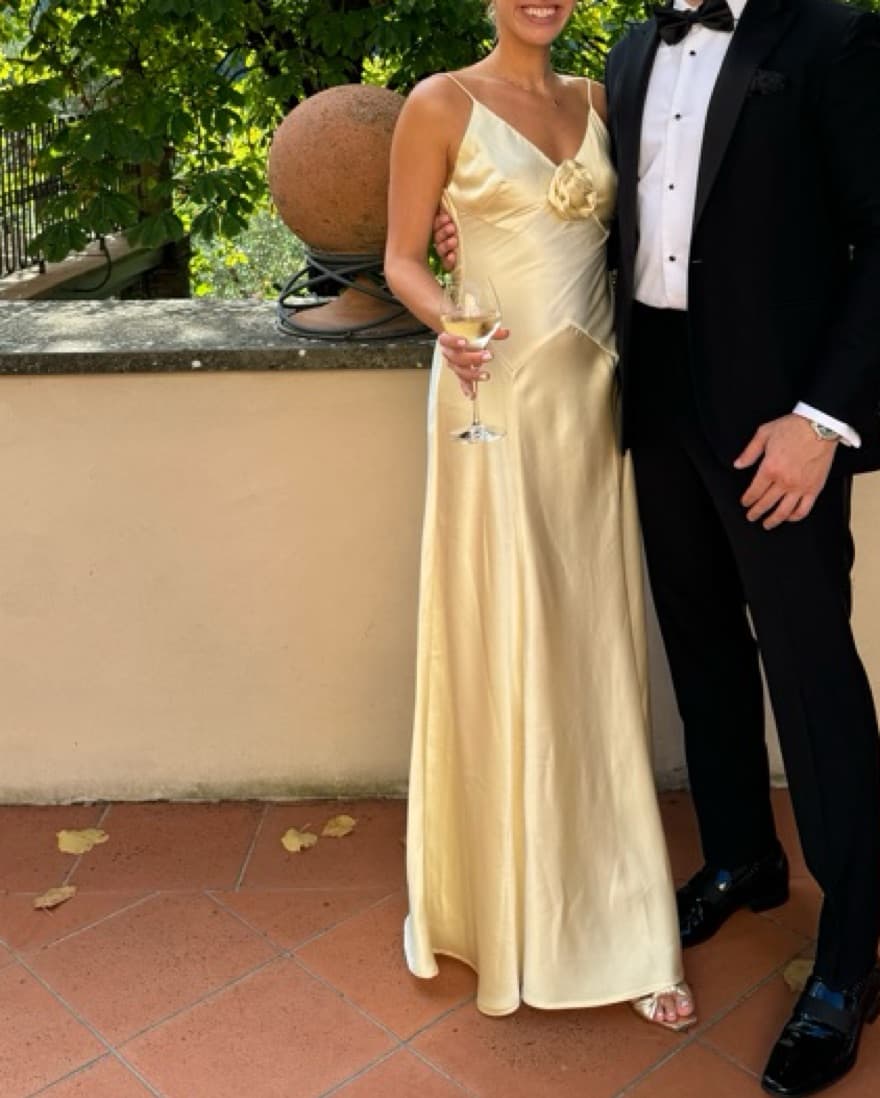 Bubish yellow Wedding Guest Dress - Image 1