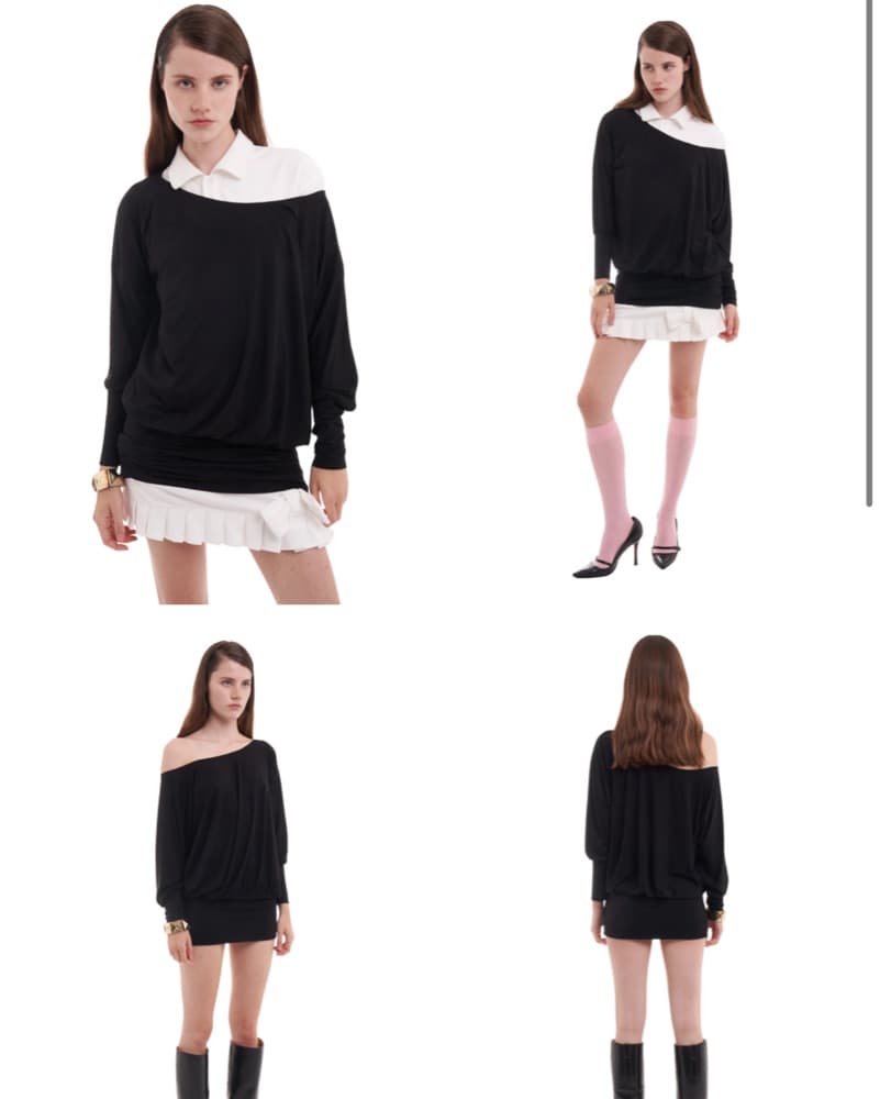 NIIHAI Bubble Mini Dress 🖤🕷️ - Image 2