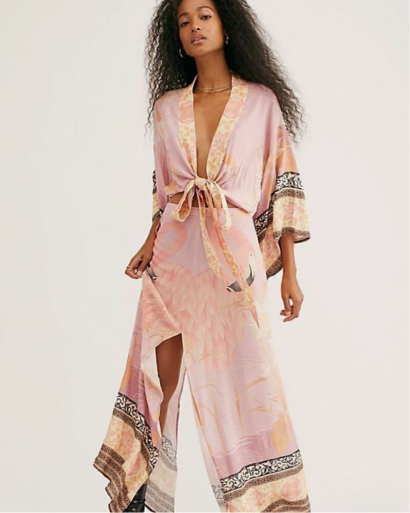 Spell & The Gypsy Floral Kimono Set - Image 1