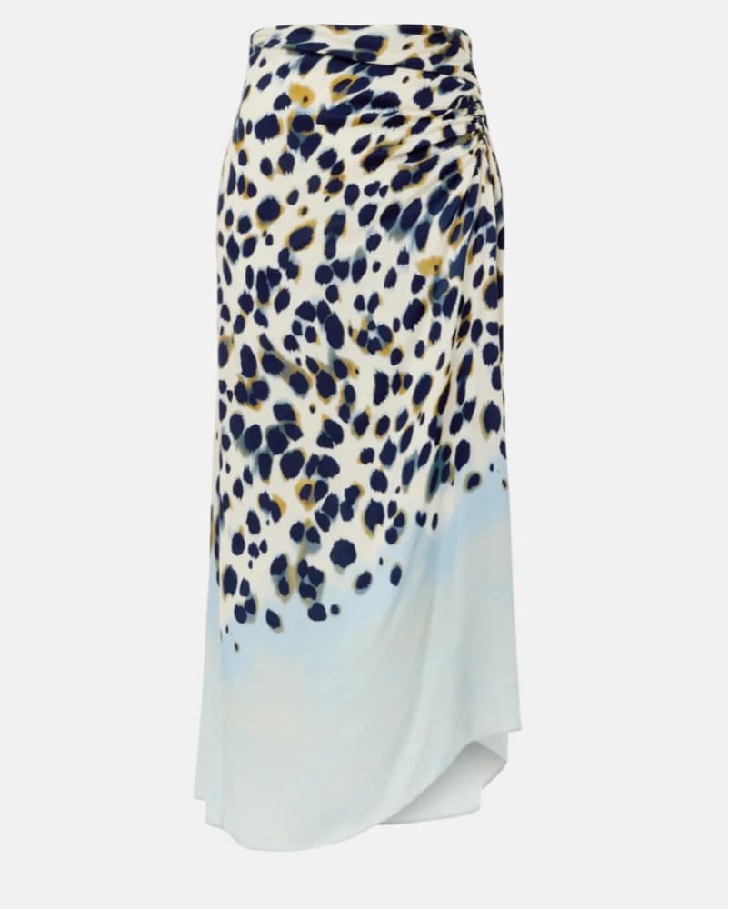 A.L.C Grace Printed Midi Skirt - Image 1