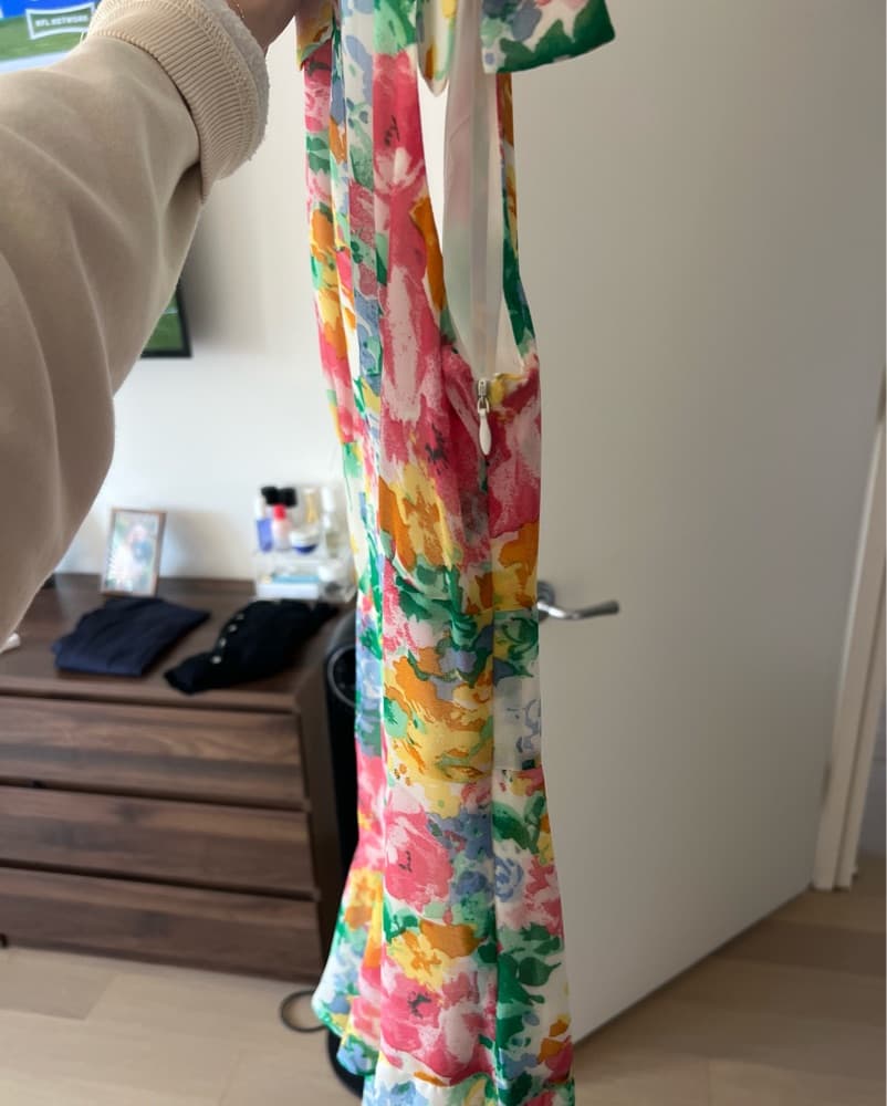 Wayf Floral Teired Dress  - Image 5