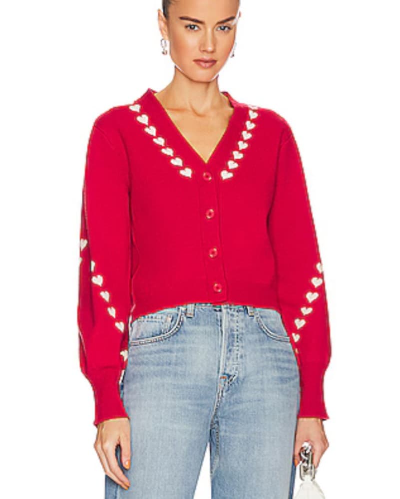Heart Sweater in Samba BCBGENERATION - Image 1
