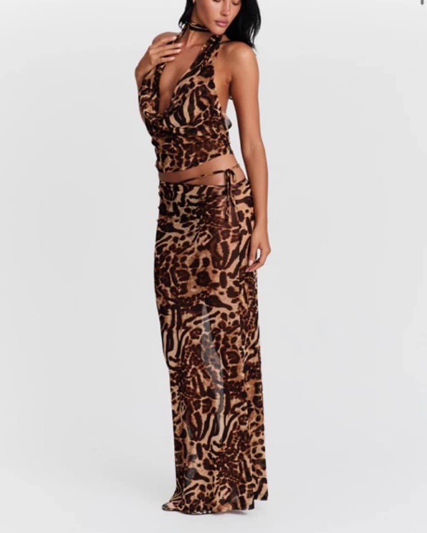 Sasha Therese Aubrey Top and Skirt Set - Image 3