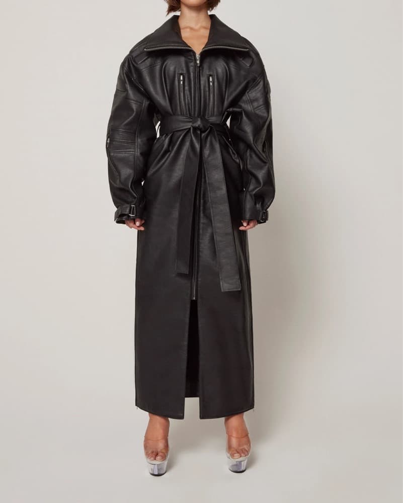 Khy faux Trench  - Image 2