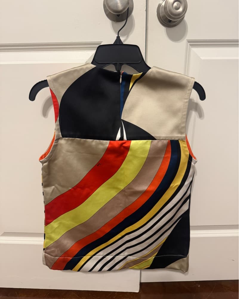 Pucci Cowl Neck Top - Image 4