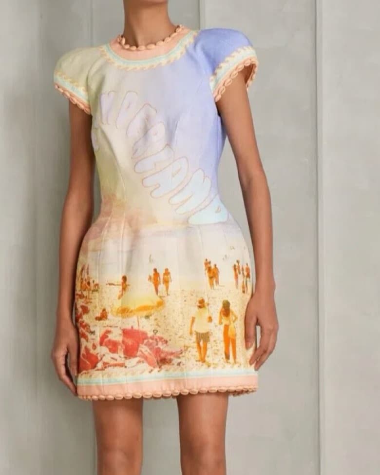 Zimmermann Coaster Structured Mini Dress - Image 3