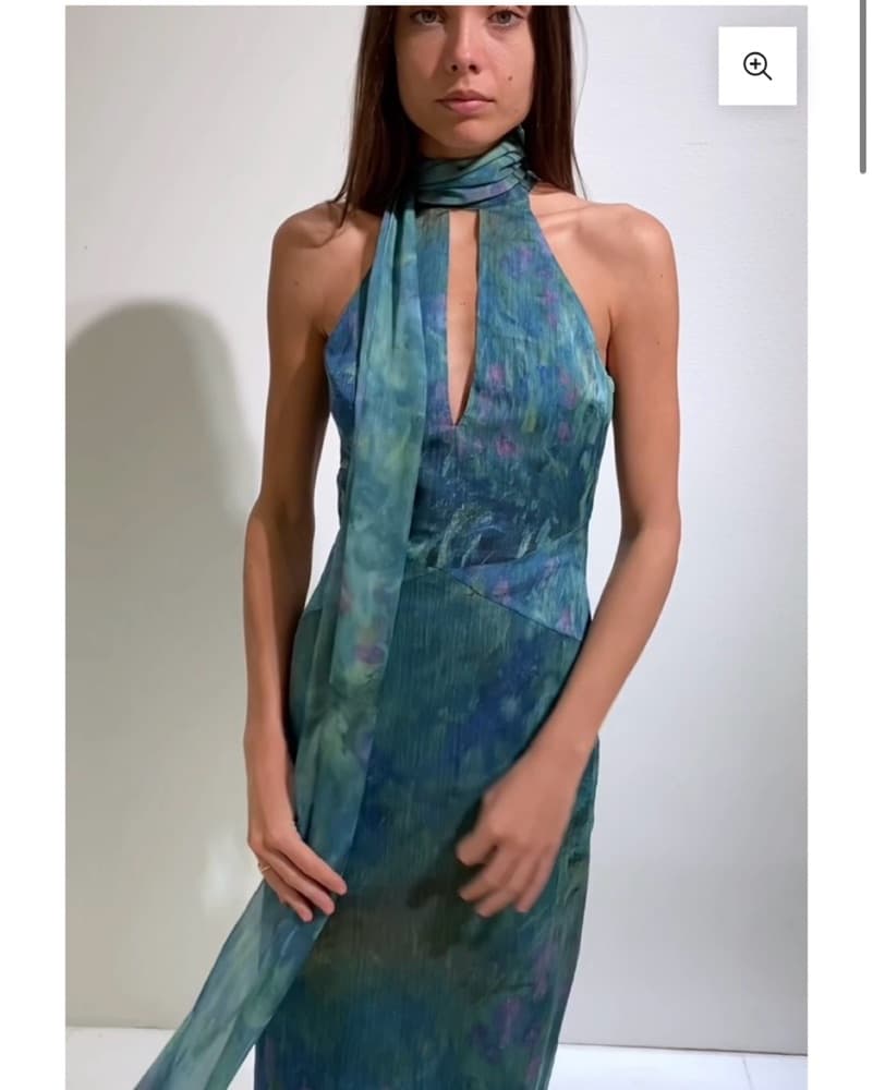 Monet Dress - Irises  - Image 1