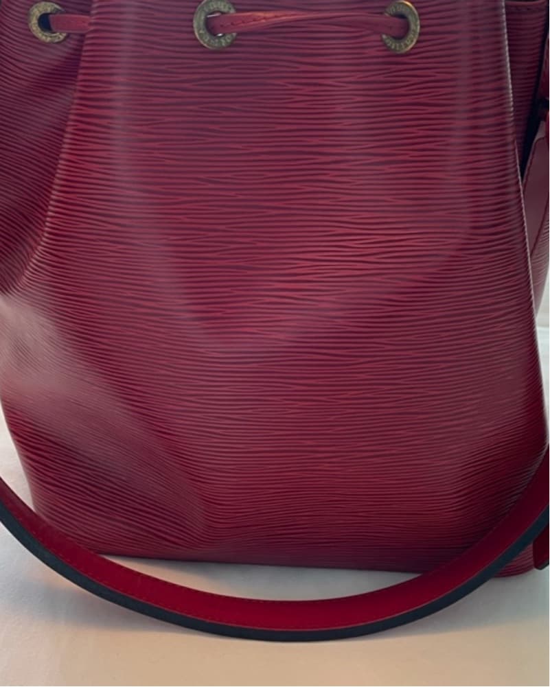 Louis Vuitton Red Epi Leather Noe (Bucket Bag) - Image 2