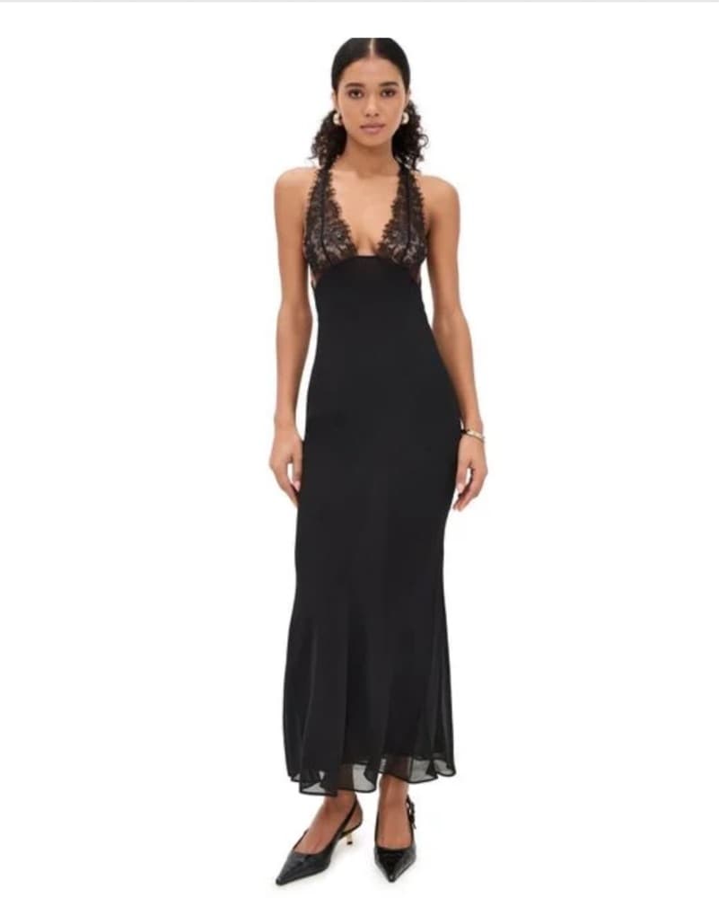 GUIZIO Lace Top Dress - Image 1
