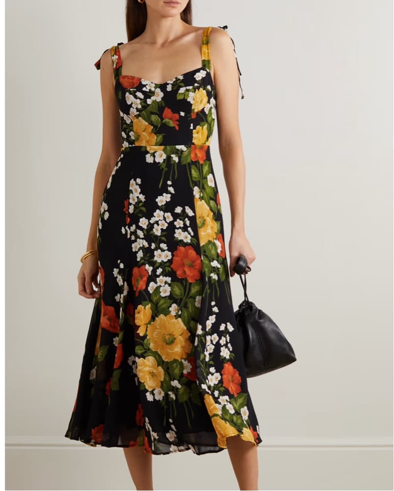 Reformation nadira floral Print Midi  - Image 1