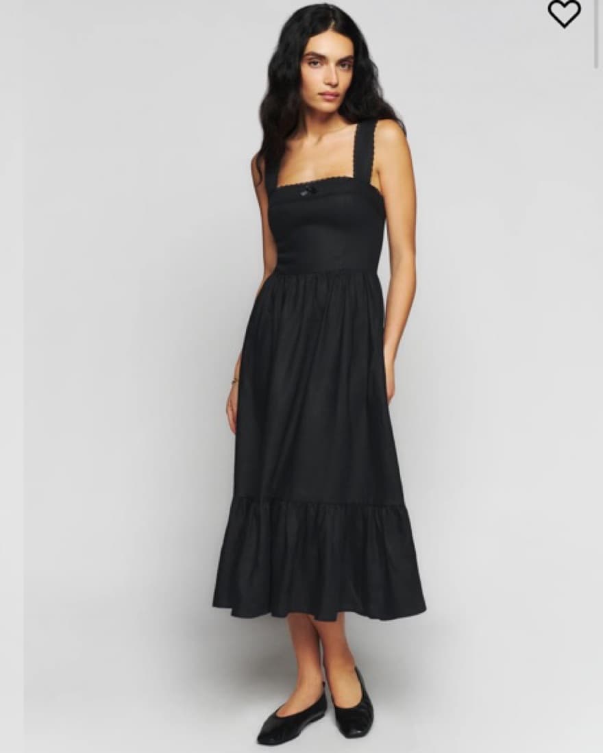 Reformation Rowen Linen Dress - Image 1