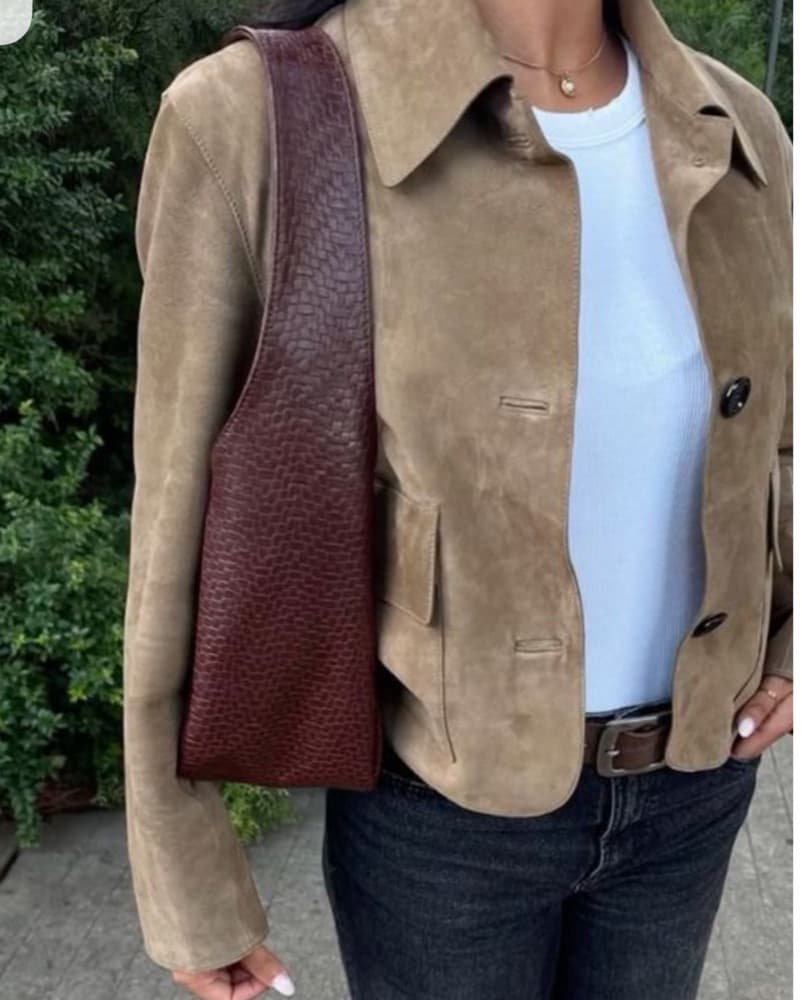 Massimo Dutti Suede Jacket - Image 5
