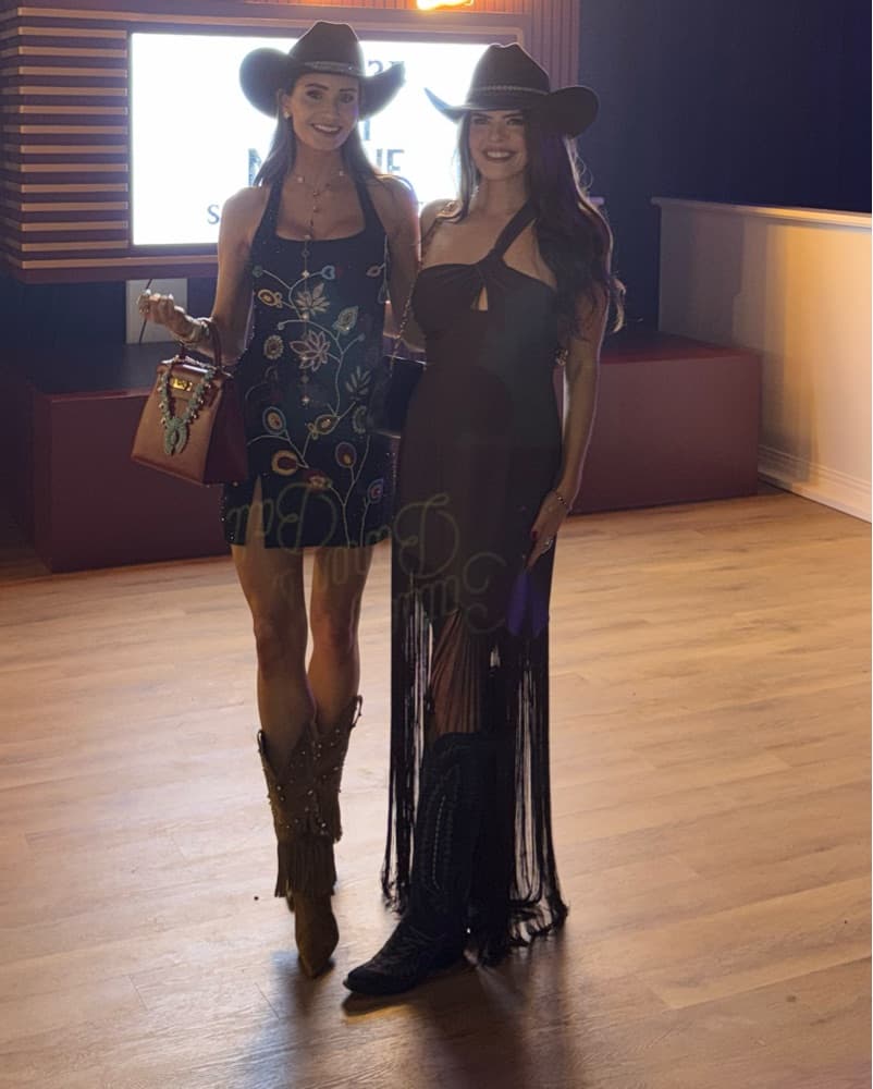 Brown Fringe Cocktail Dress - Image 2