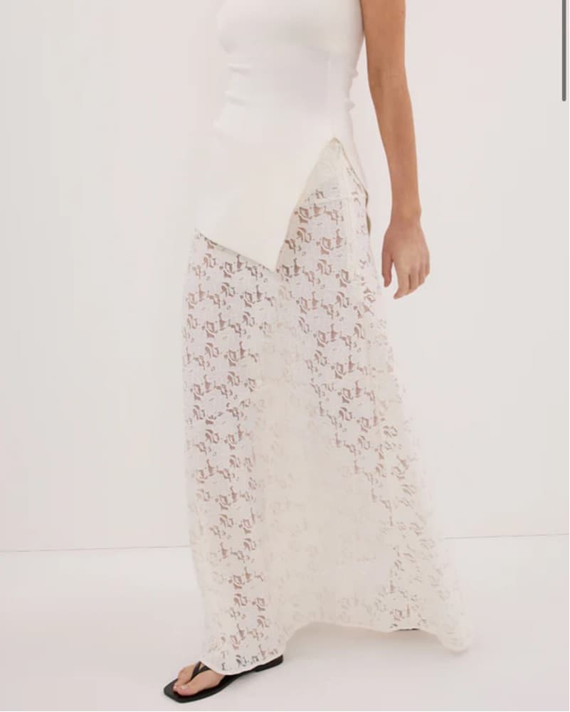 DISSH Loula Lace Maxi Skirt - Image 5
