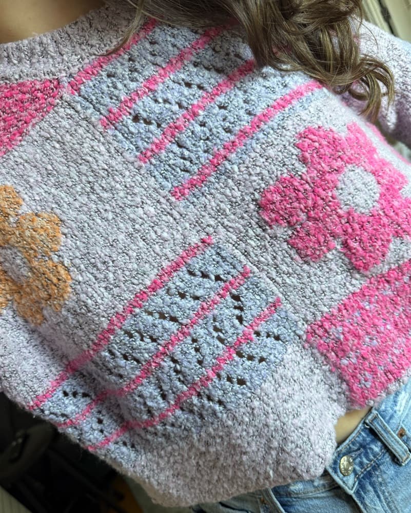 Colorful Crewneck Sweater - Image 2