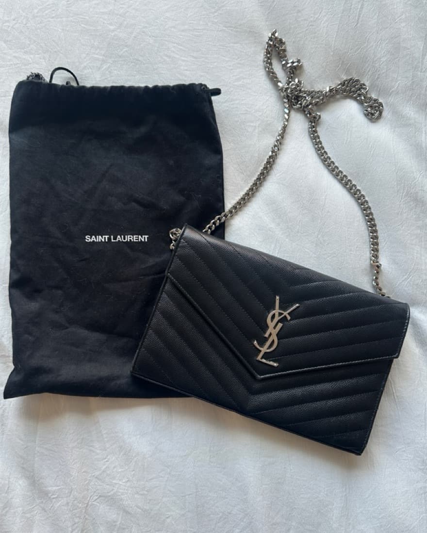 Black YSL Bag - Image 1
