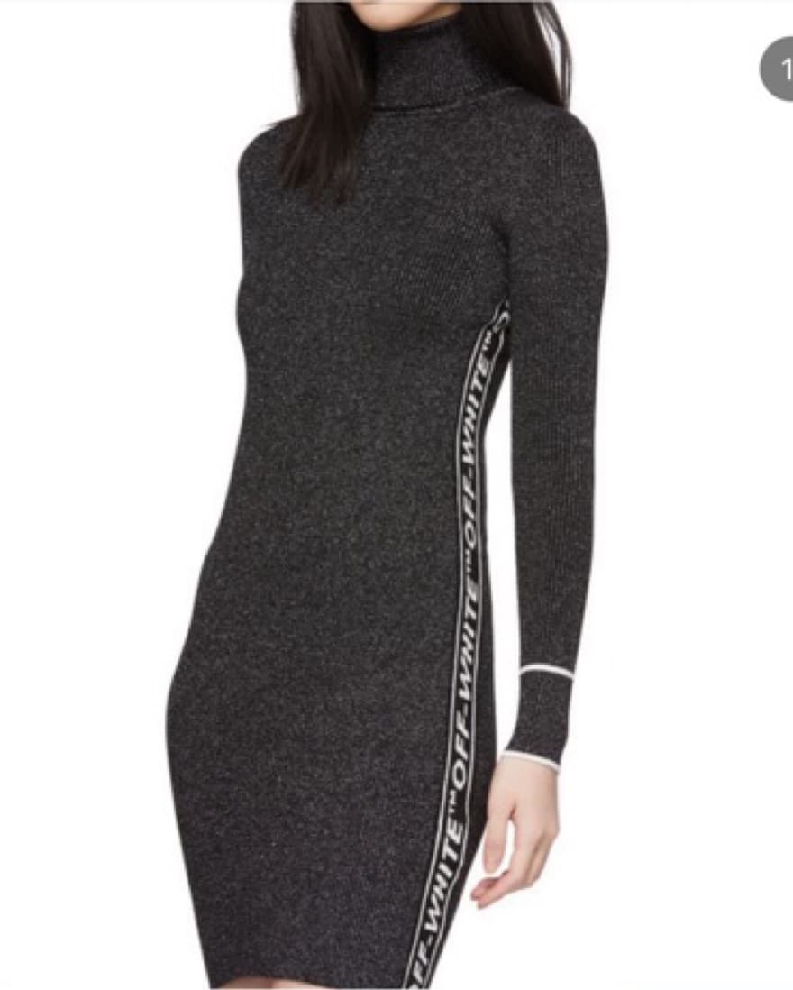 Off-White Sweater Dress - Image 1