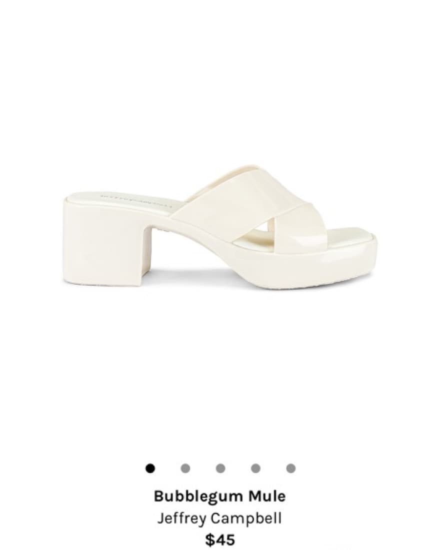 Jeffrey Campbell Bubblegum Mule - Image 1