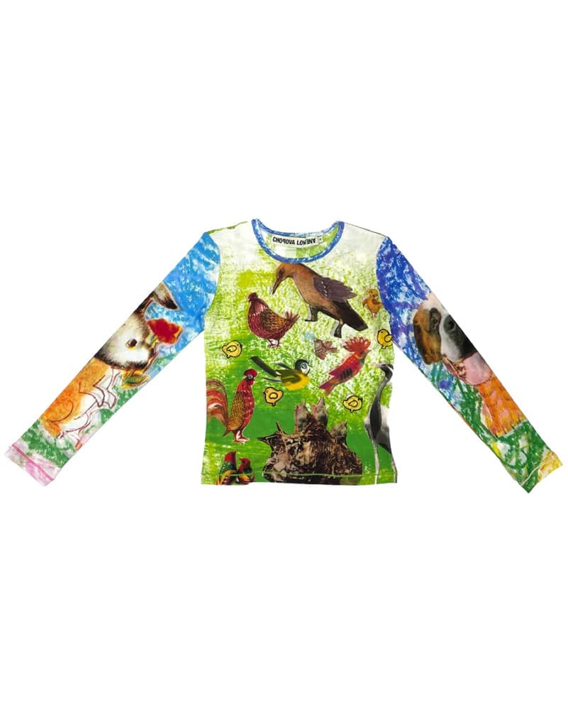 Chopova Lowena Mesh Longsleeve - Image 3