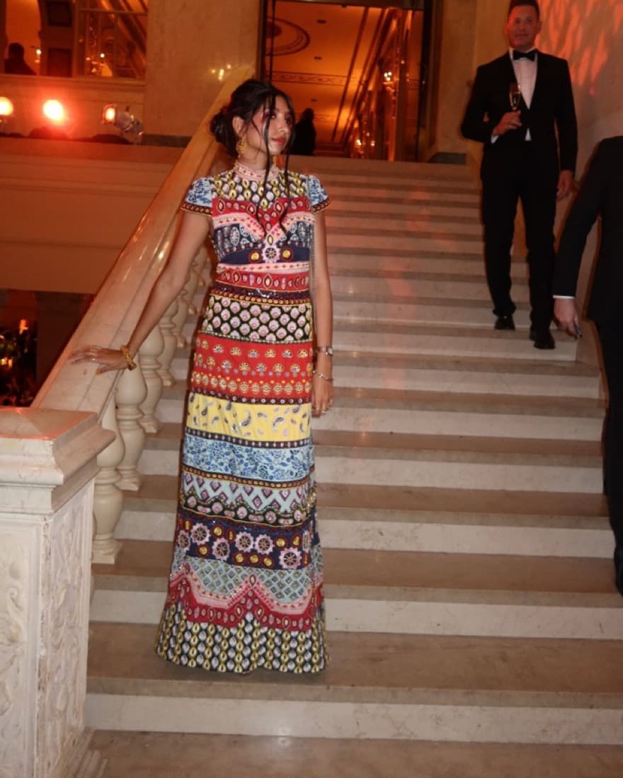 Stunning Embroidered Gown  - Image 1
