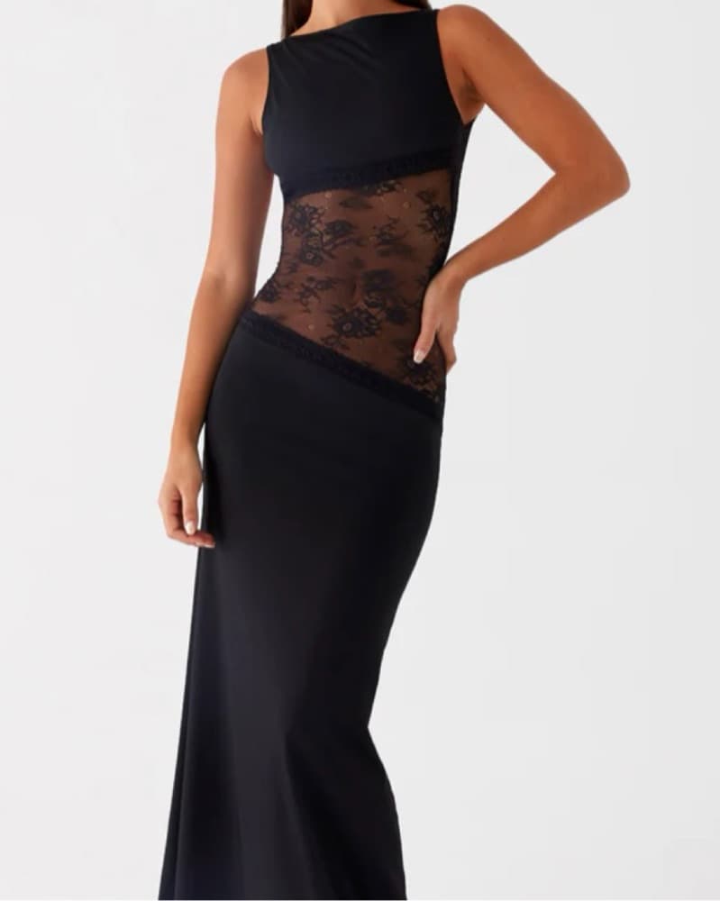 Peppermayo Maxi Dress - Black - Image 3