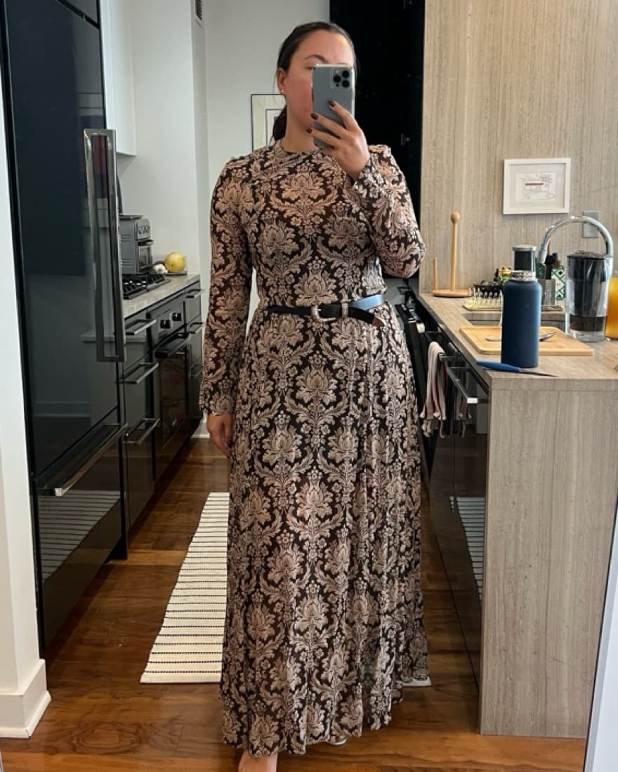 Zimmermann Printed Crepe Long Dress - Image 5