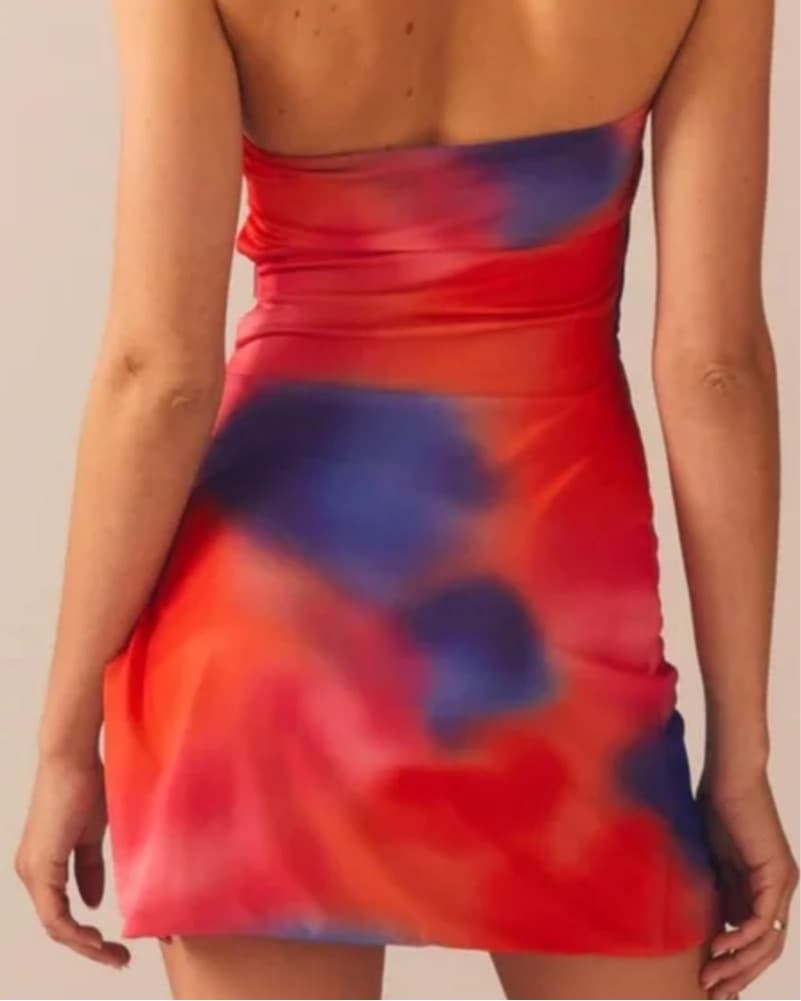 Peppermayo Strapless Sunset Boogie Dress - Image 4