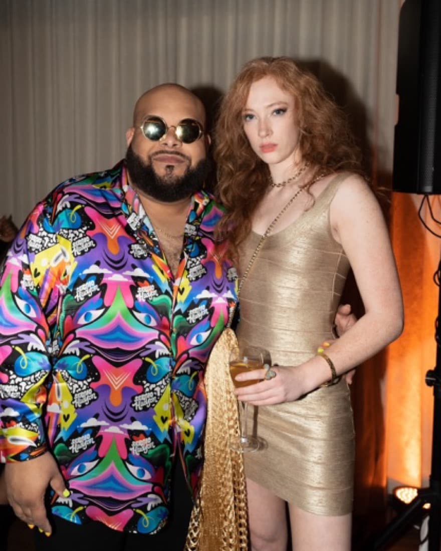 ⚜️ $1000 HERVE LEGER Gold Bandage Dress - Image 1