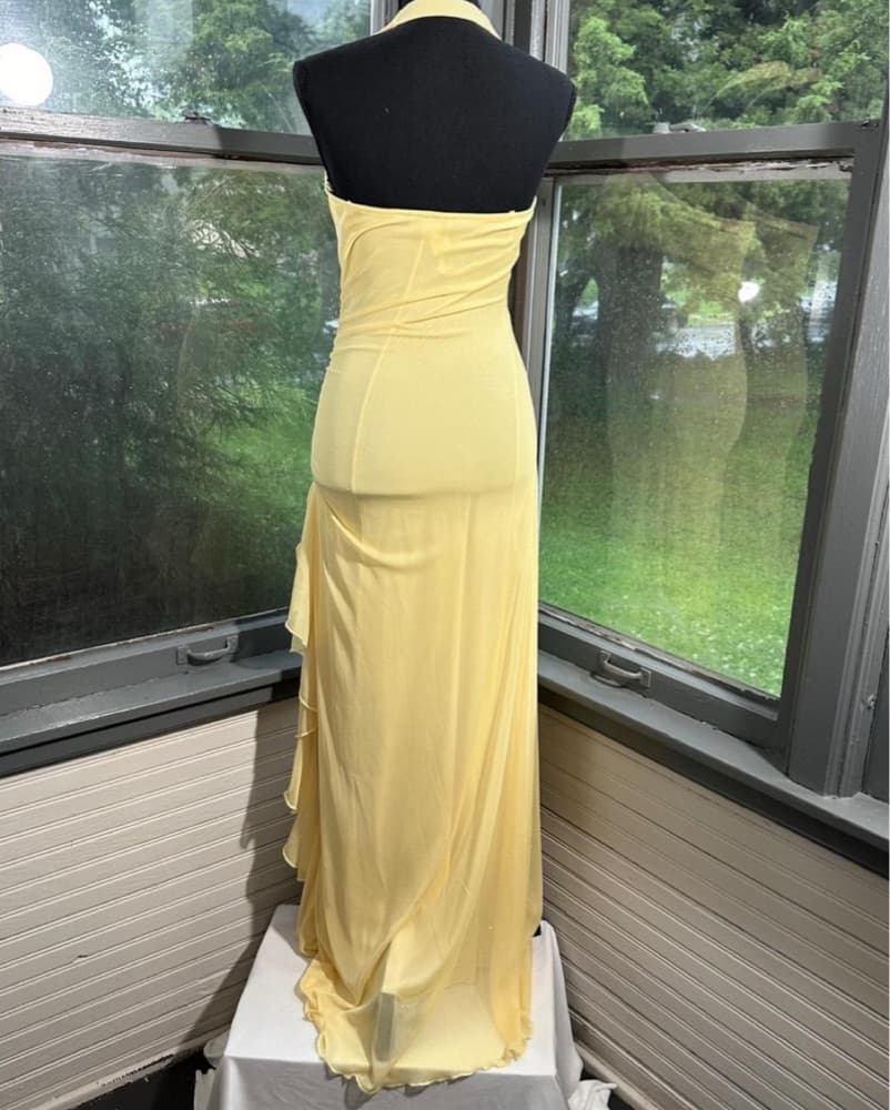 Formal Yellow Dress - Image 2