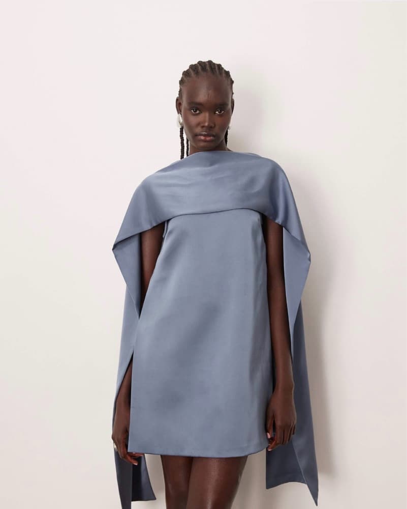 ASOS Scarf Mini Shift Dress - Image 1