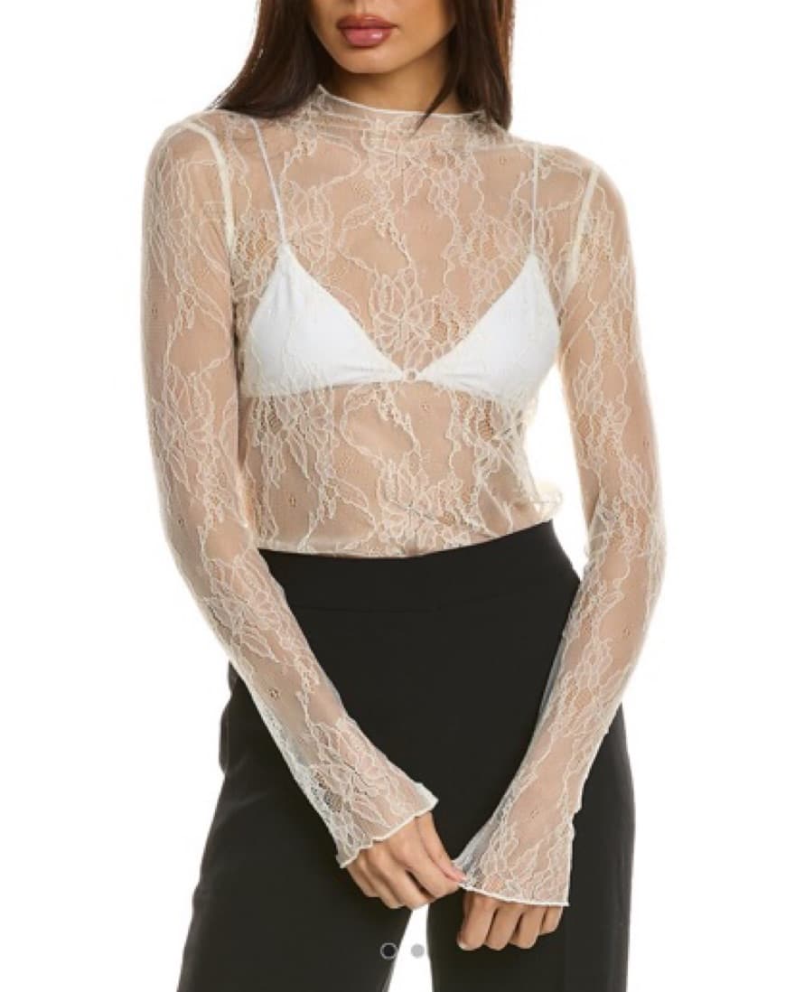 Weworewhat Lace Top - Image 1
