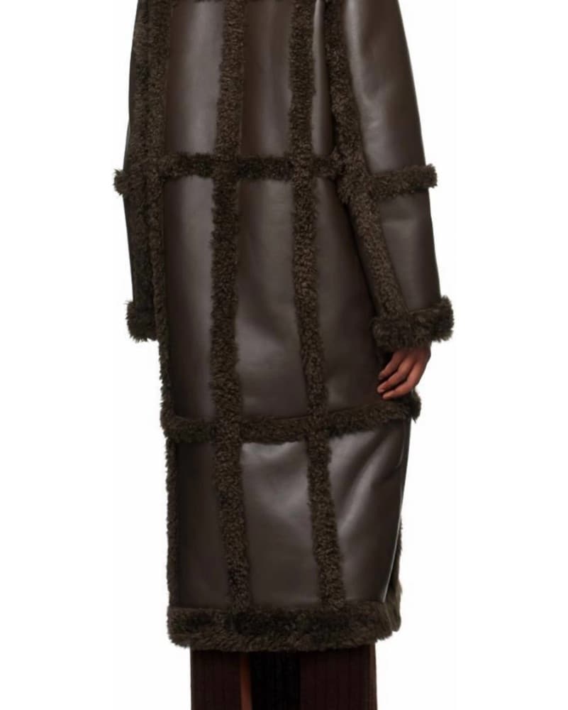 Brown Stand Studio Coat - Image 2