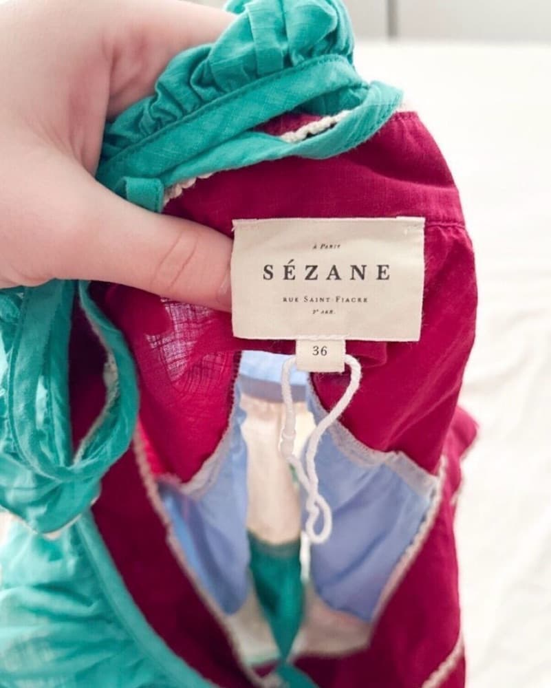 Sezane Size 36 Top- Like New - Image 5