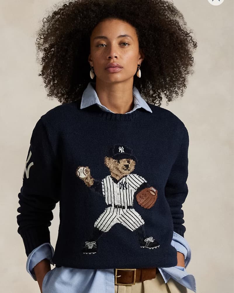 Polo Ralph Lauren Yankees Bear Sweater - Image 4