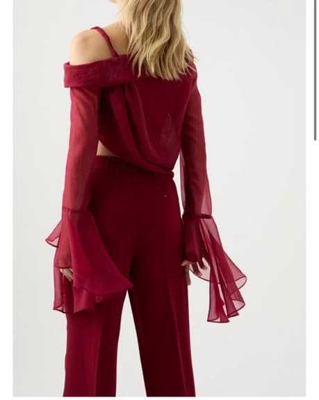 Aje Blouse And Pant Set - Image 3