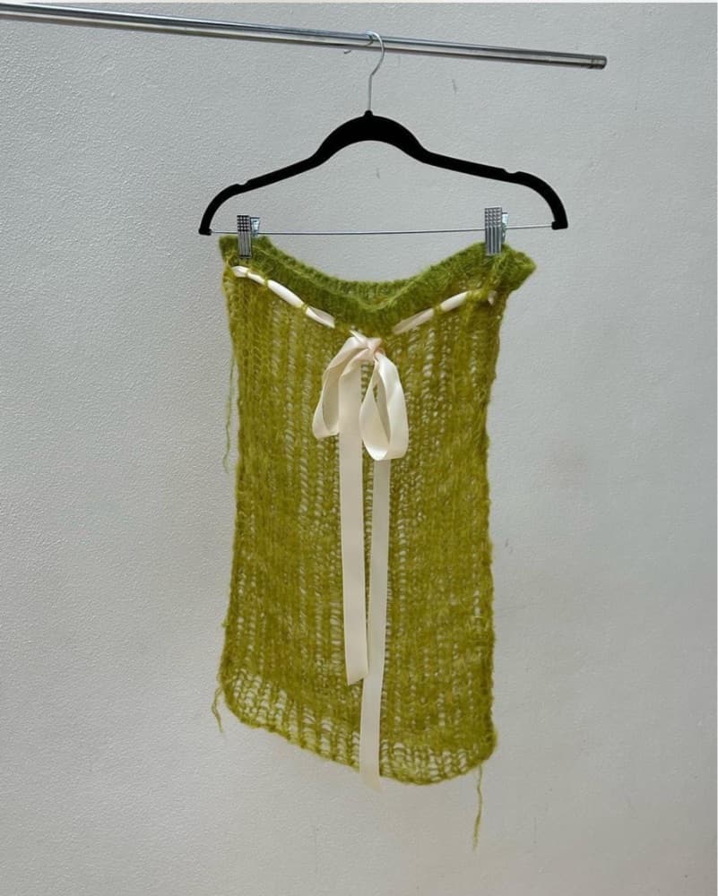 Angelic Tendencies Knit Skirt  - Image 4