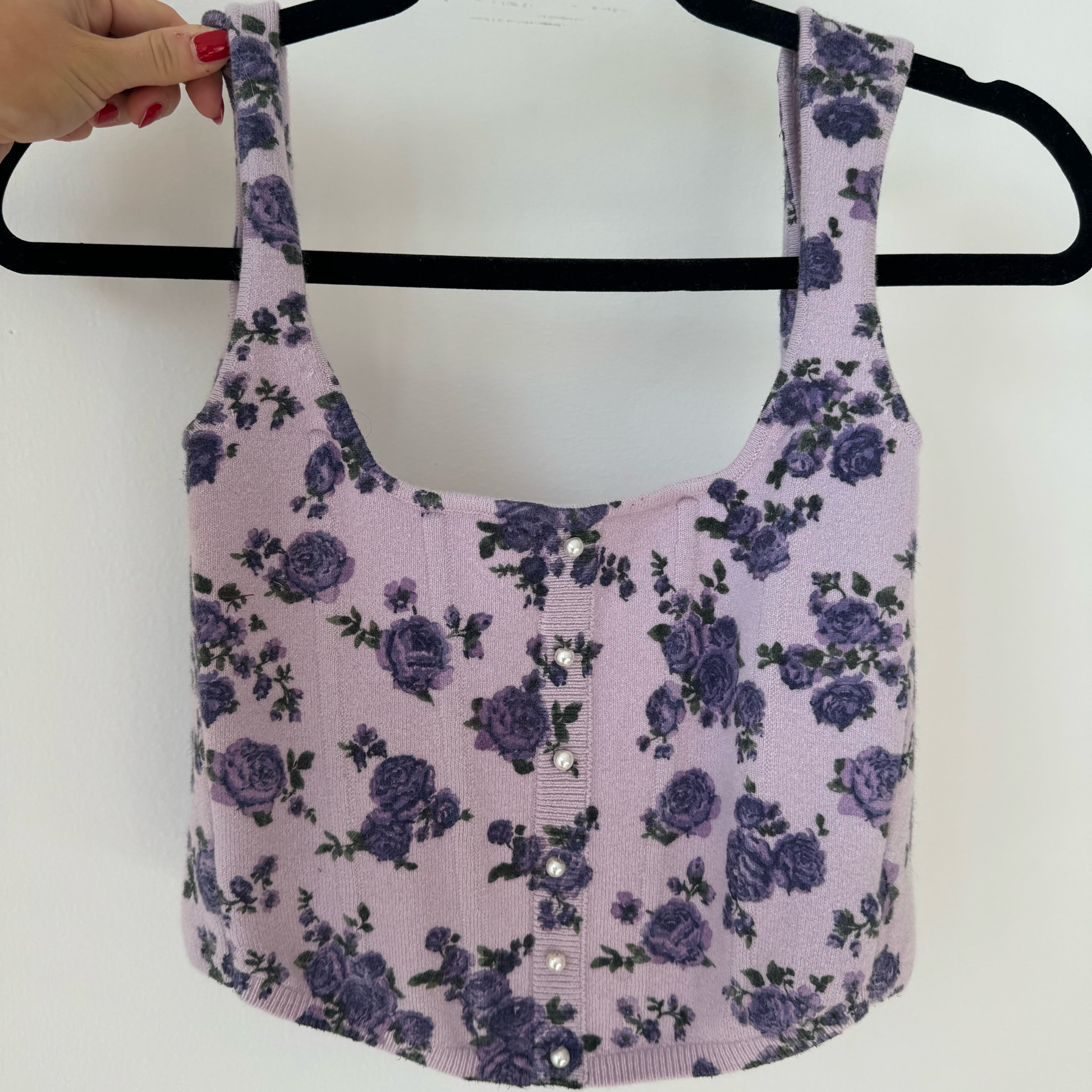 Danielle Guizio Knit Corset Top - Image 2