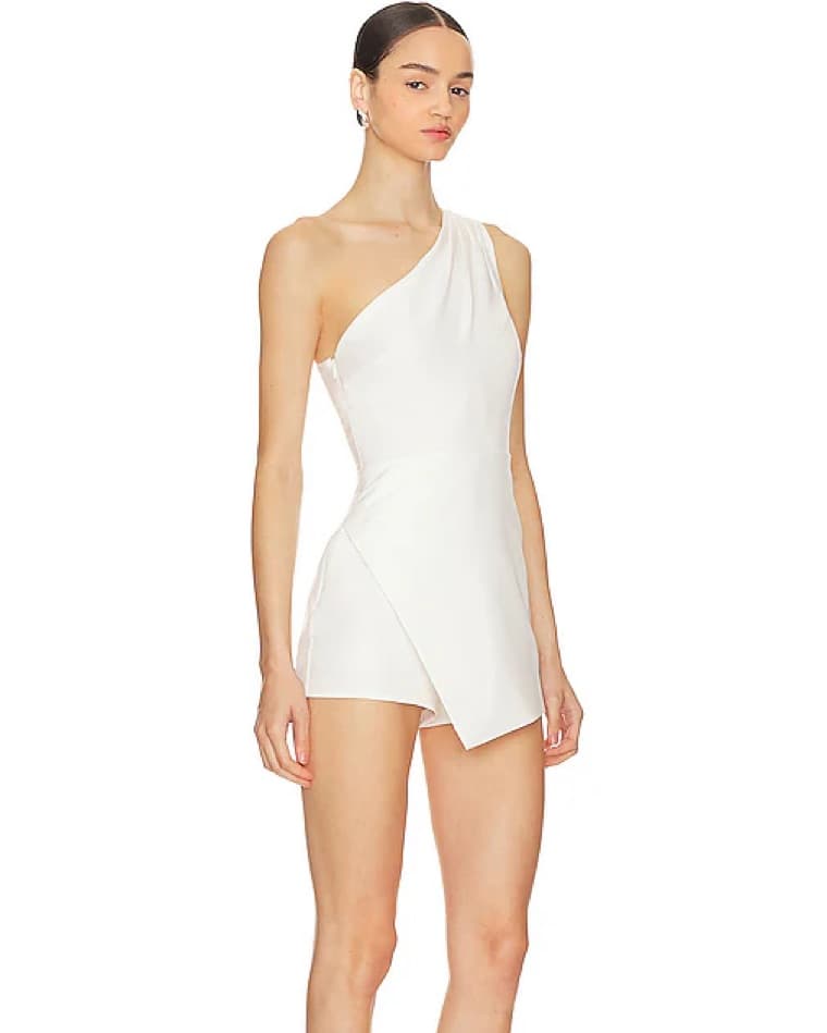 Revolve White Romper - Image 4