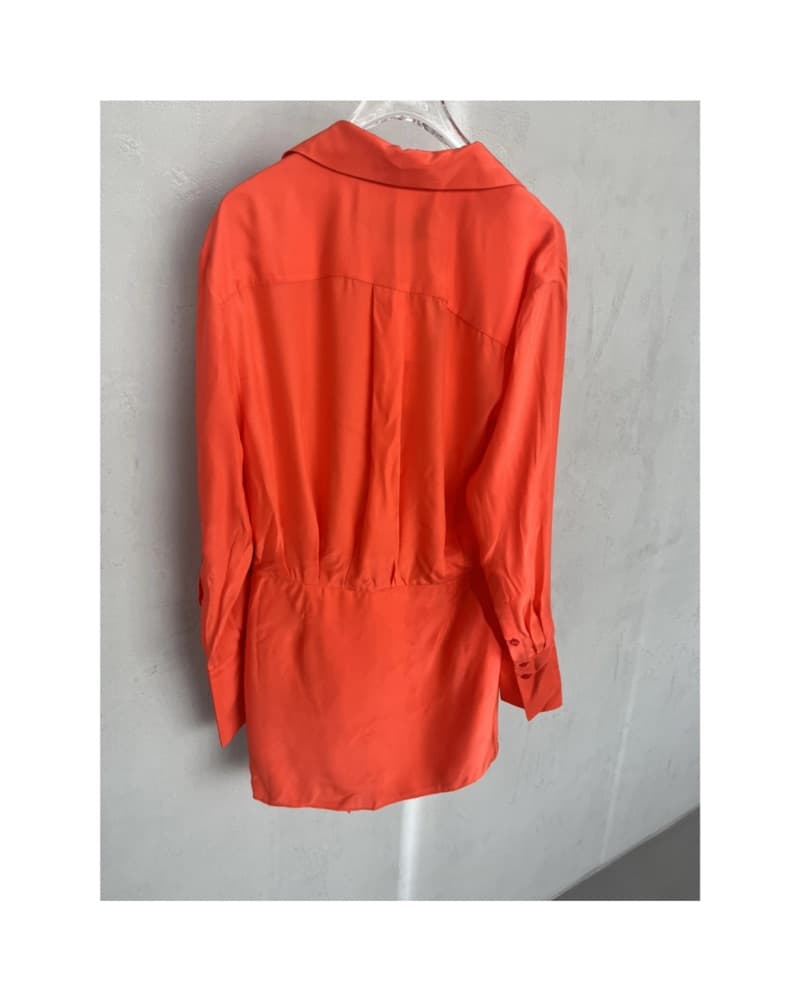 Gauge81 Cusco Dress in Coral - Image 4