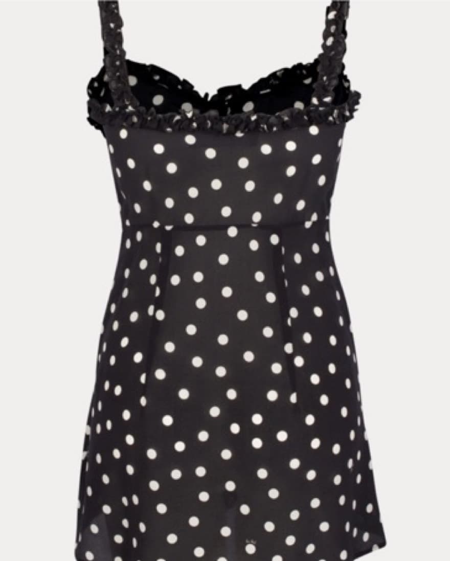 Réalisation par Black Polka Dot Dress - Image 3