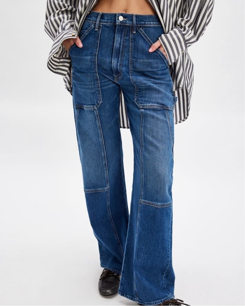MOTHER The Lasso Utility Jeans - Image 1