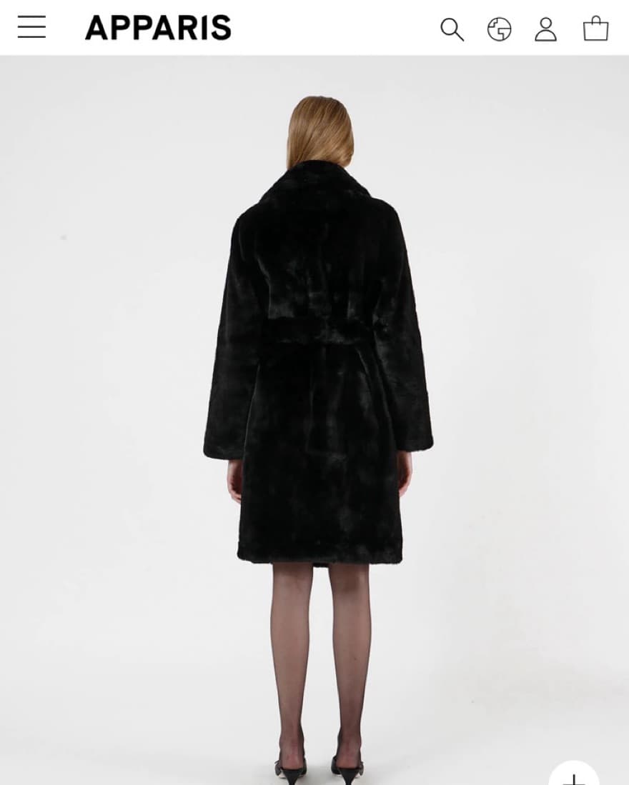 Apparis Faux Fur Coat - Image 3