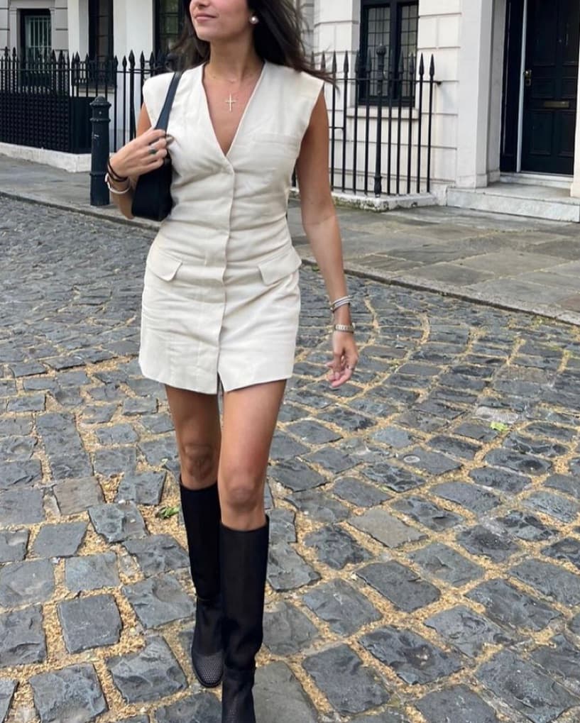 Zara Blazer Dress - Image 1
