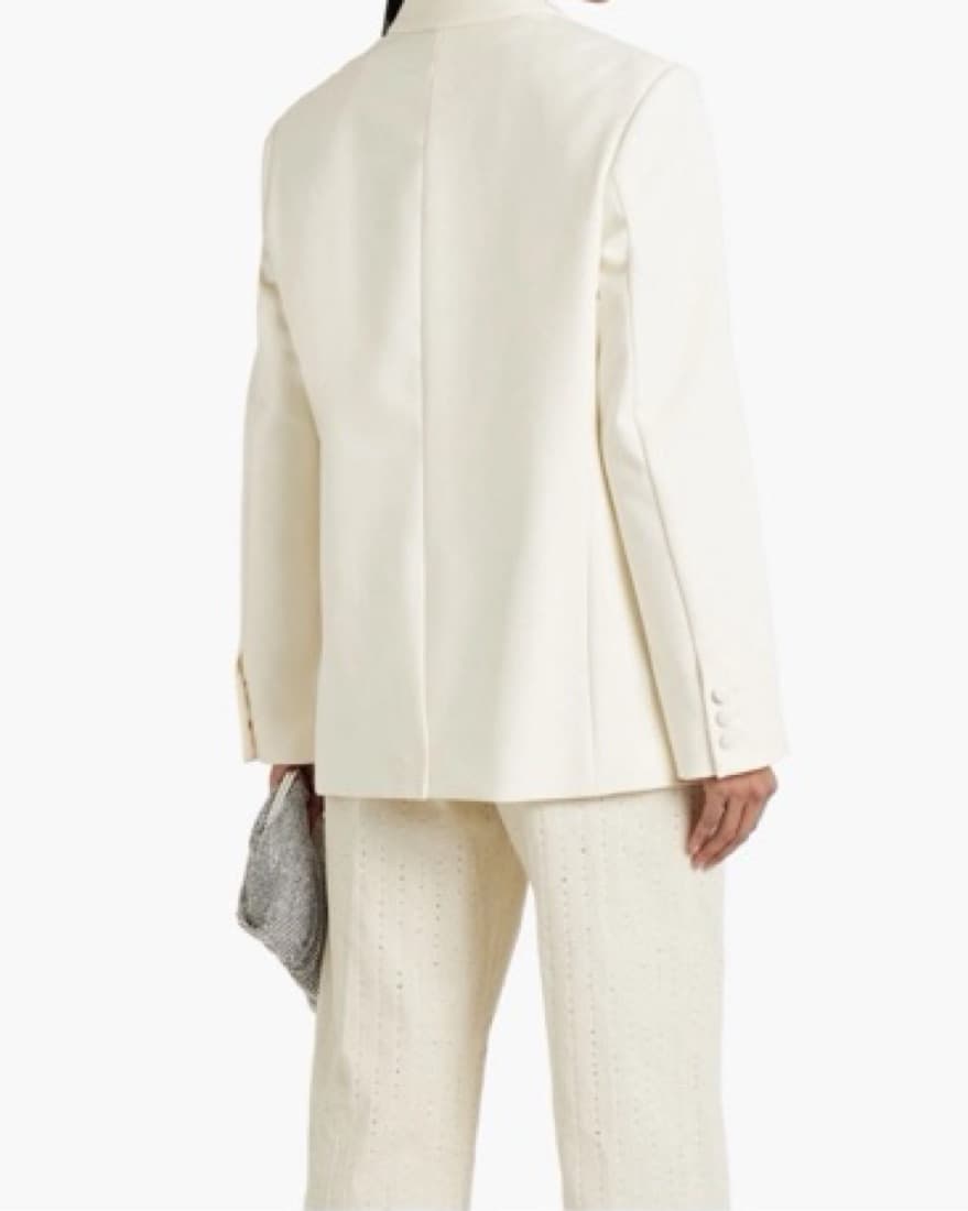 AREA heart cut out blazer - Image 3