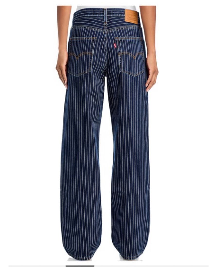 Pinstripe Levi’s Jeans - Image 2