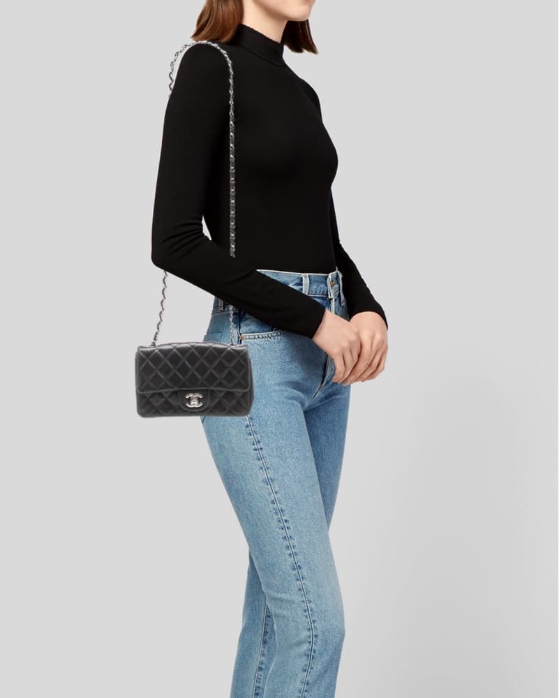 Chanel Classic Rectangular Mini Flap - Image 5