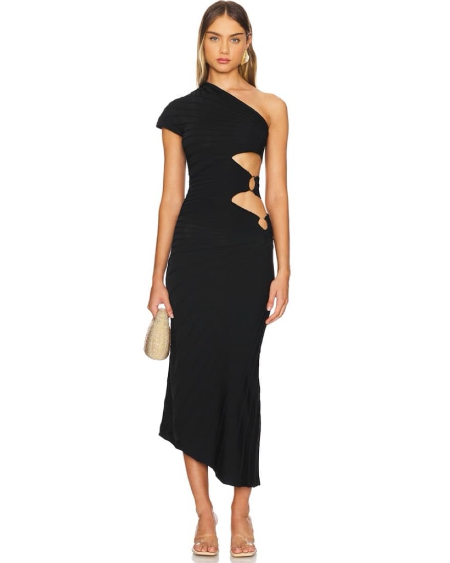Cult Gaia Lurenz Black Dress | Cut out Dress, Going Out Dress, Miami Dress - Image 2