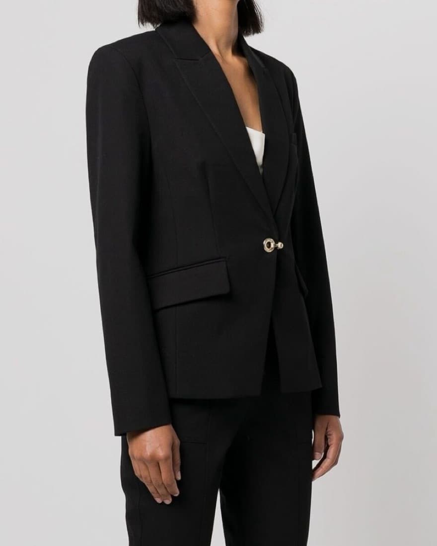Simkhai Blazer With Gold Buckle - Image 2