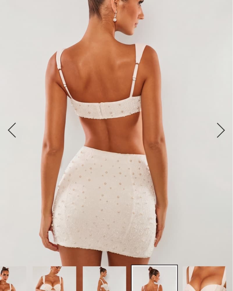 Oh Polly Beaded Skirt - Image 2