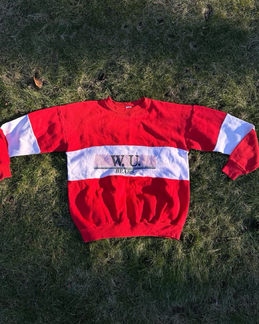 WashU Vintage Sweatshirt - Image 2